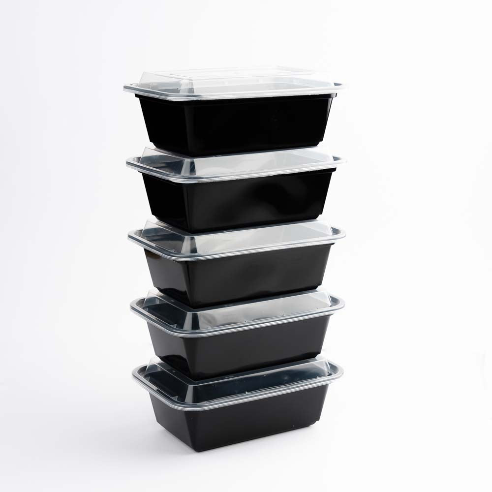 Disposoul Rectangular Container Premium Series RE 24 With LID 720ML
