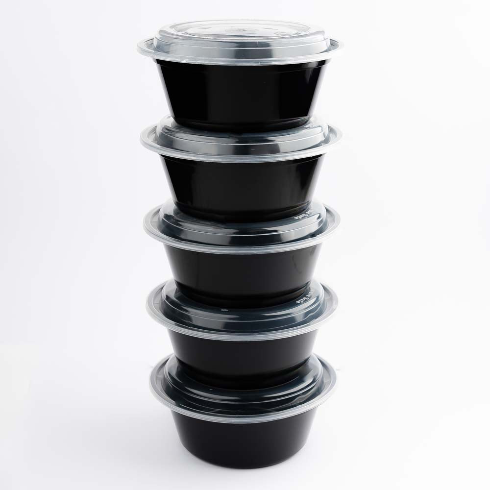 Disposoul Round Food Container Premium Series RO 40 With LID 1200ML