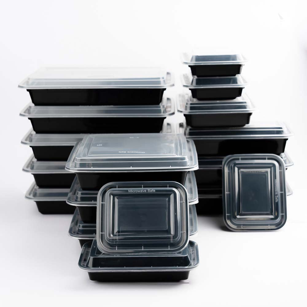 Disposoul Rectangular Container Premium Series RE 24 With LID 720ML