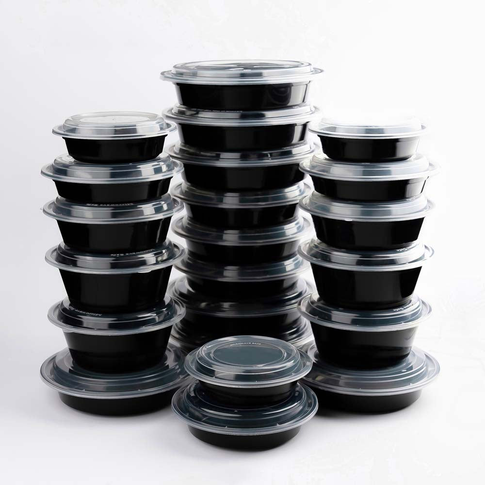 Disposoul Round Food Container Premium Series RO 24 With LID 720ML