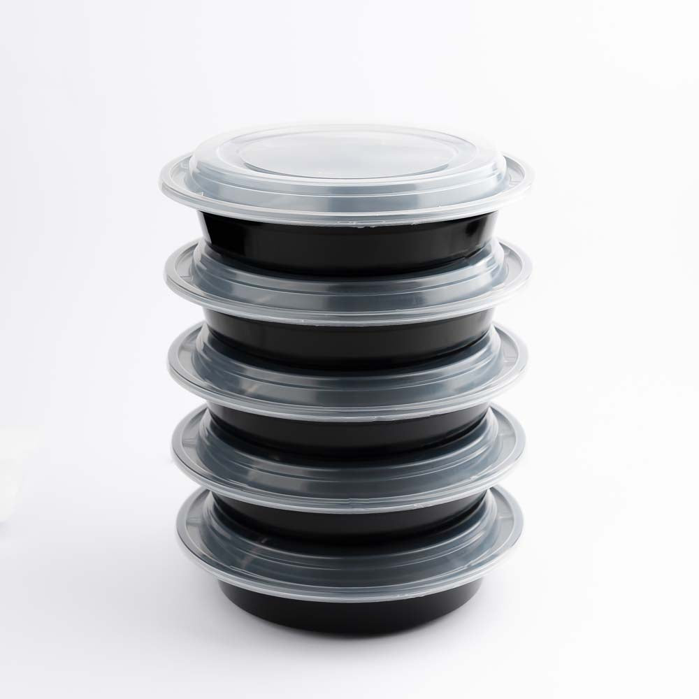 Disposoul Round Food Container Premium Series RO 48 With LID 1440ML