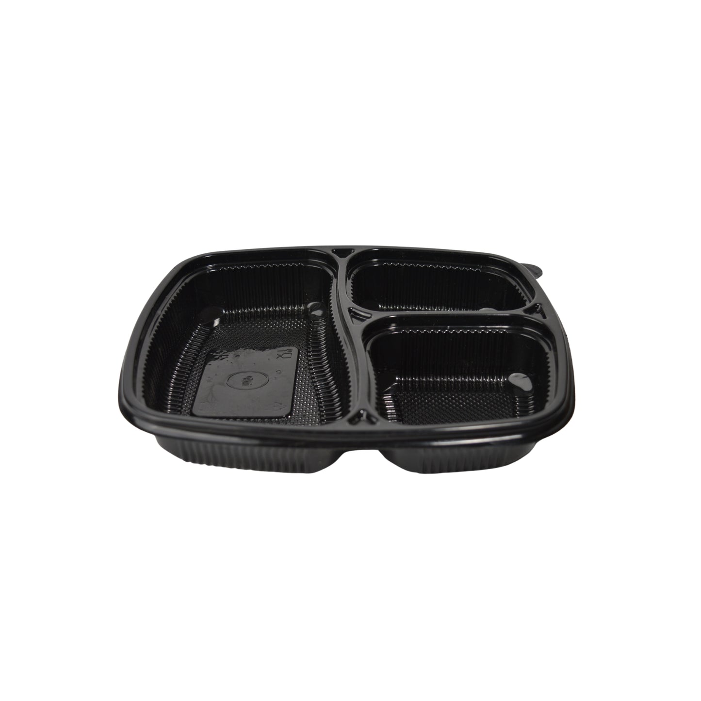 Disposoul 3 Compartment Meal Box Tray With Lid Mini