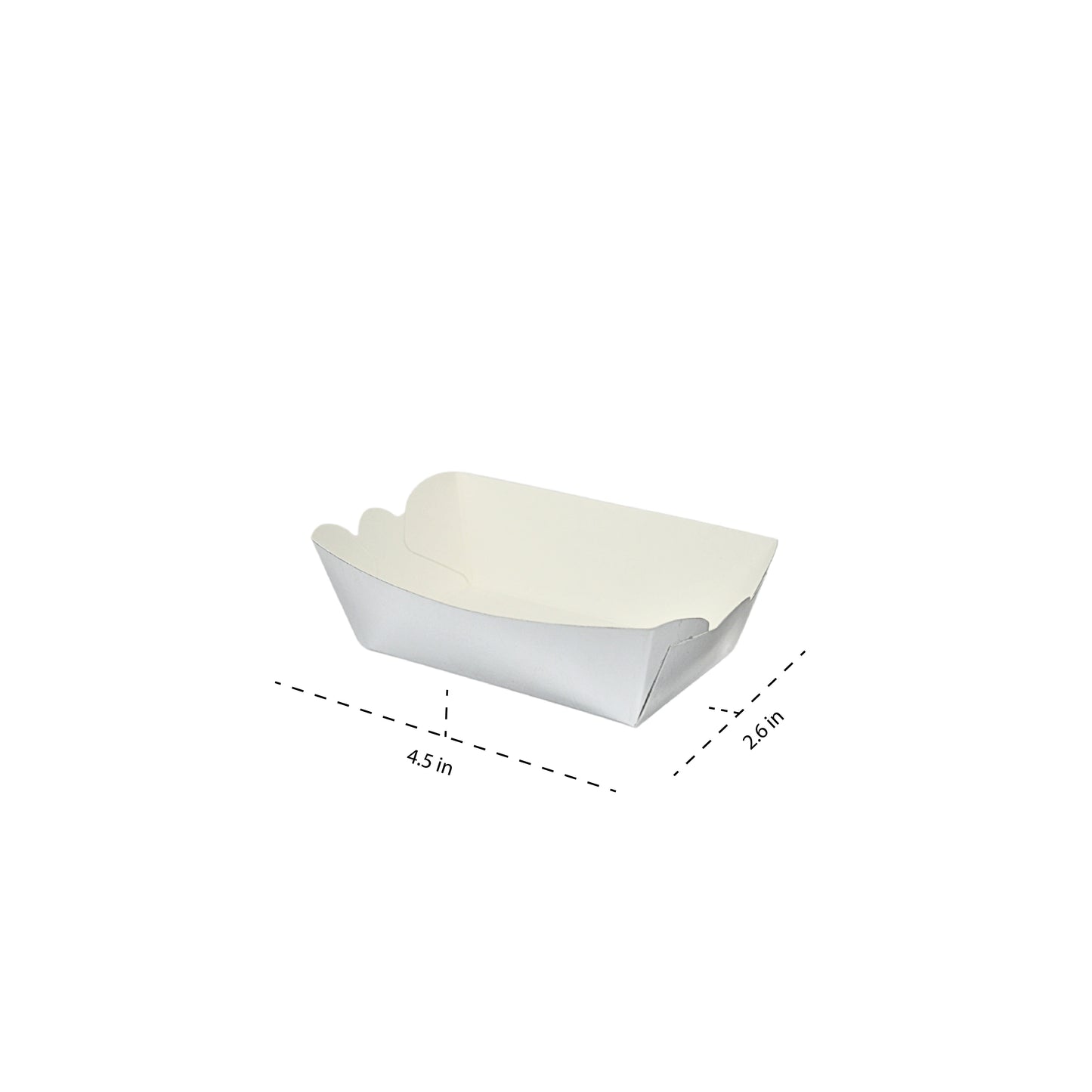 Disposoul Paper Boat Tray Small