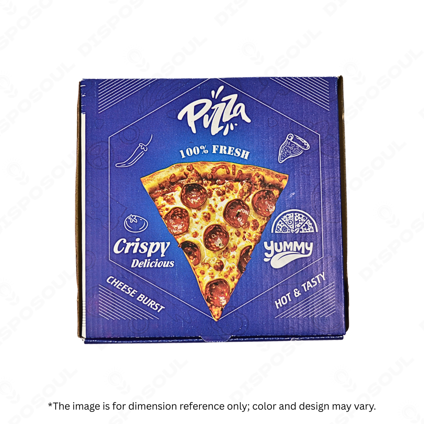 Disposoul Pizza Box 9" Inch