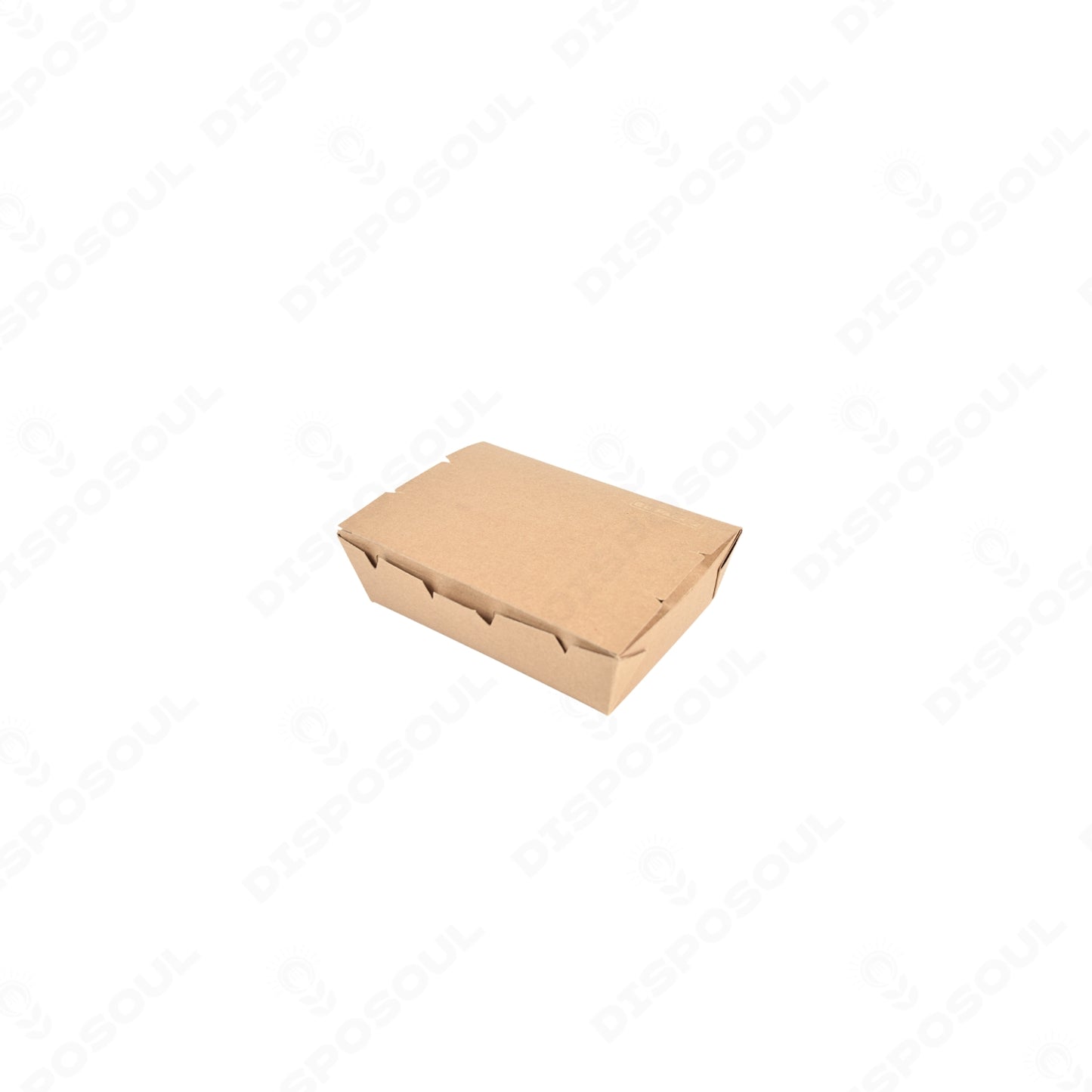Disposoul PSB Kraft Paper Takeout Lunch Box 500Ml