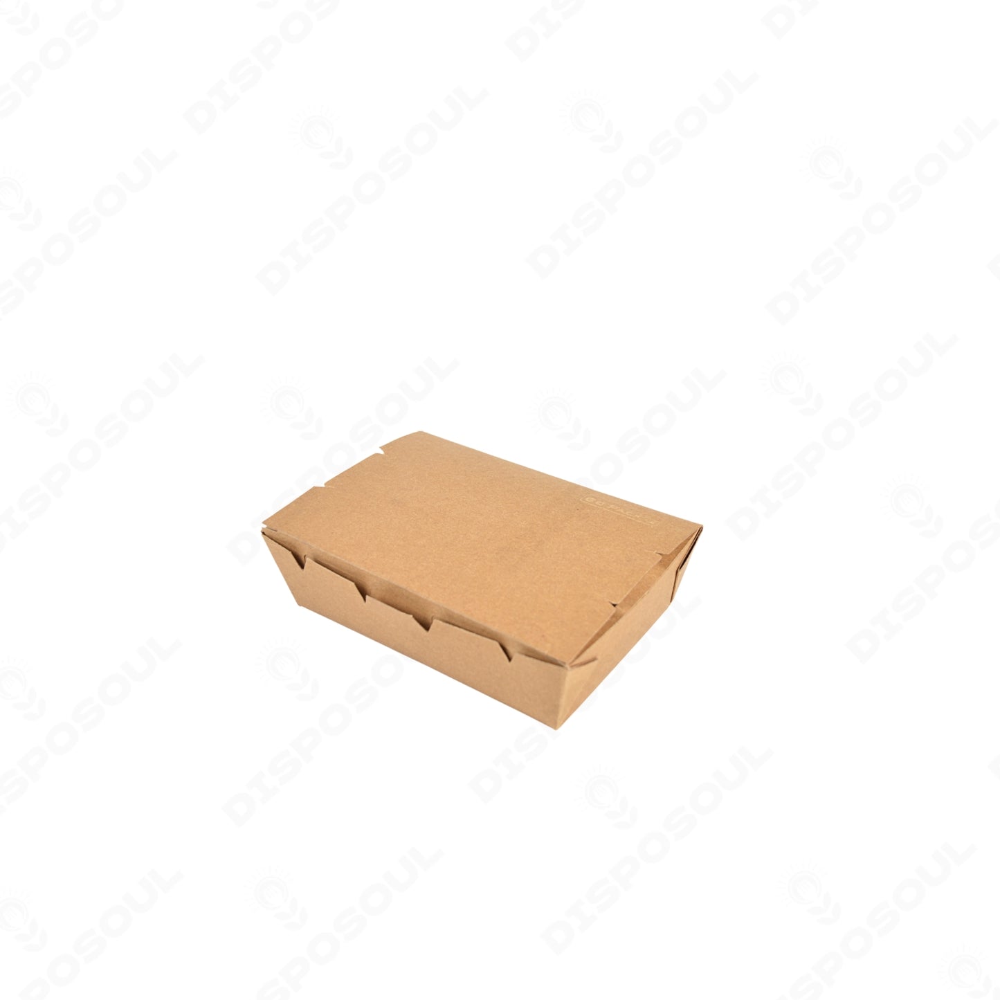 Disposoul PSB Kraft Paper Takeout Lunch Box 700Ml