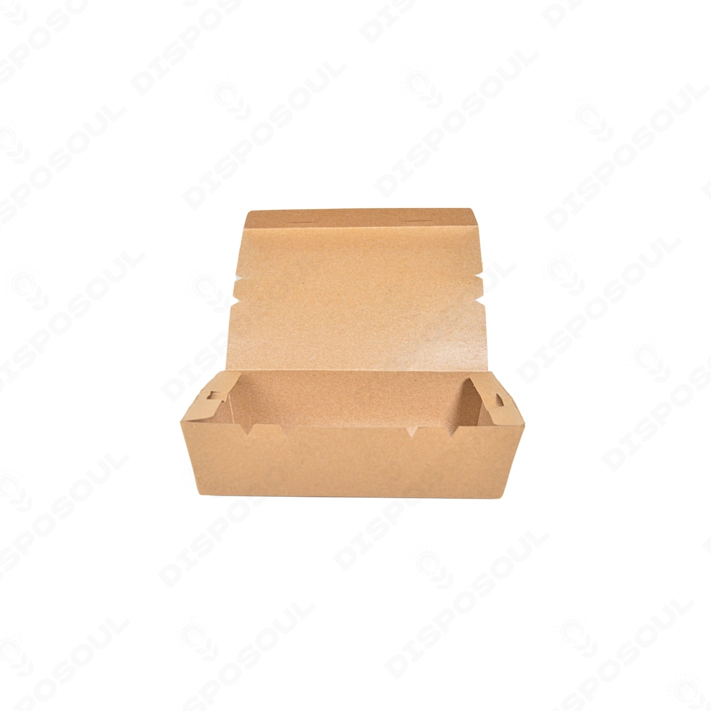 Disposoul PSB Kraft Paper Takeout Lunch Box 900Ml