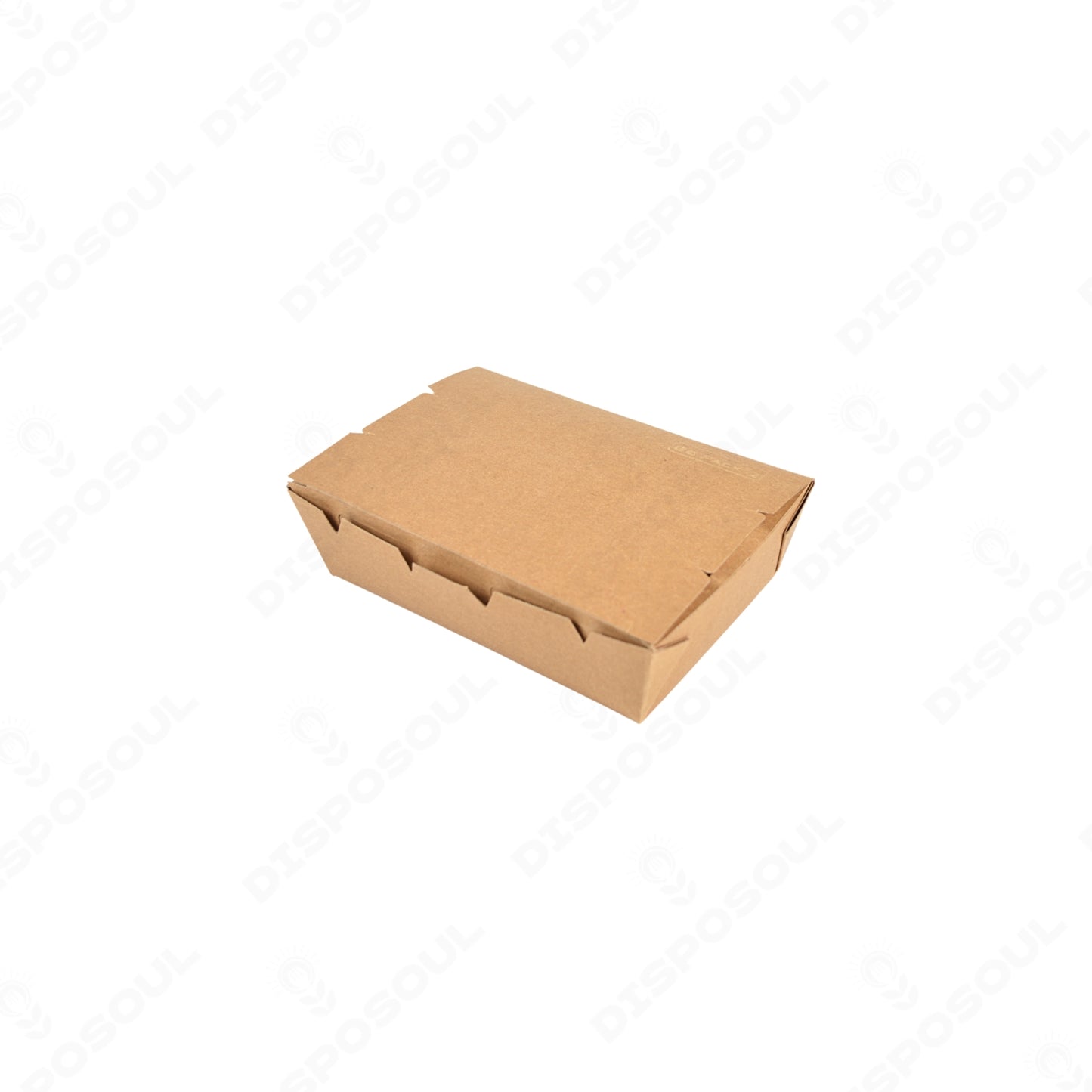 Disposoul PSB Kraft Paper Takeout Lunch Box 900Ml