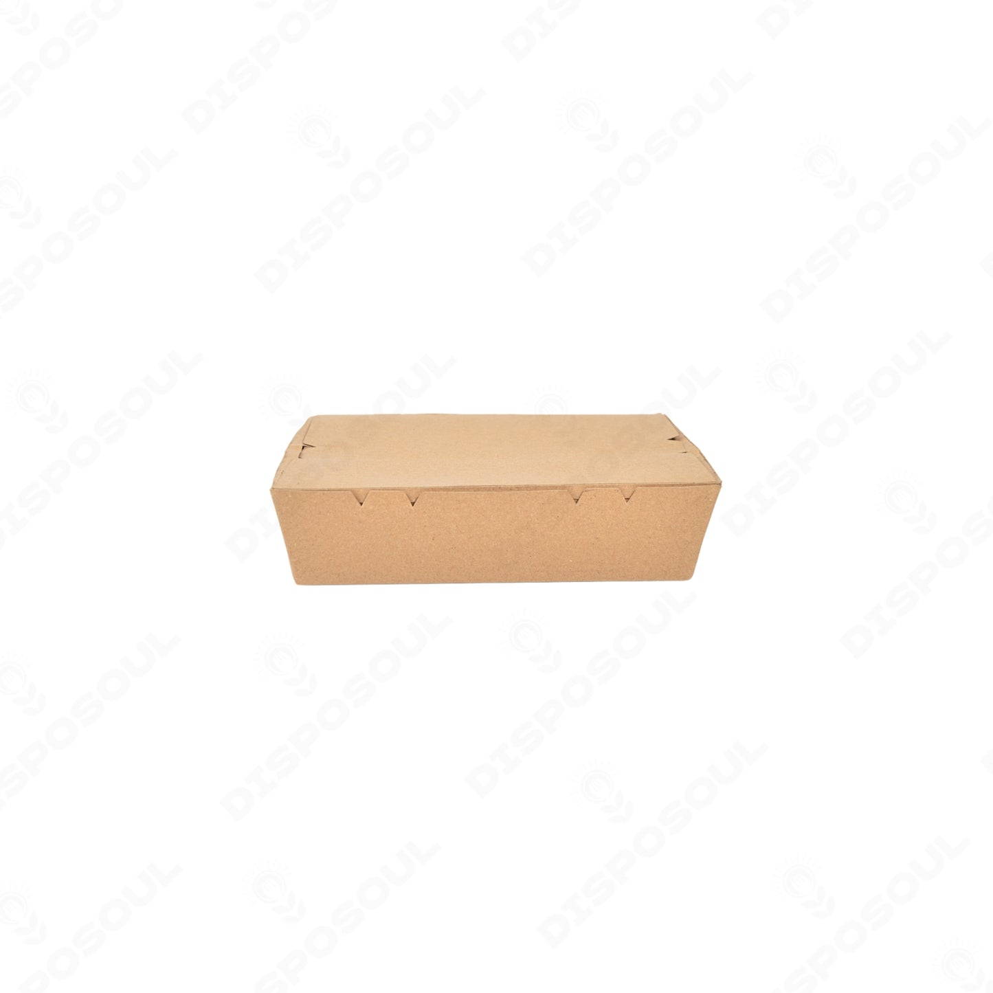 Disposoul PSB Kraft Paper Takeout Lunch Box 900Ml