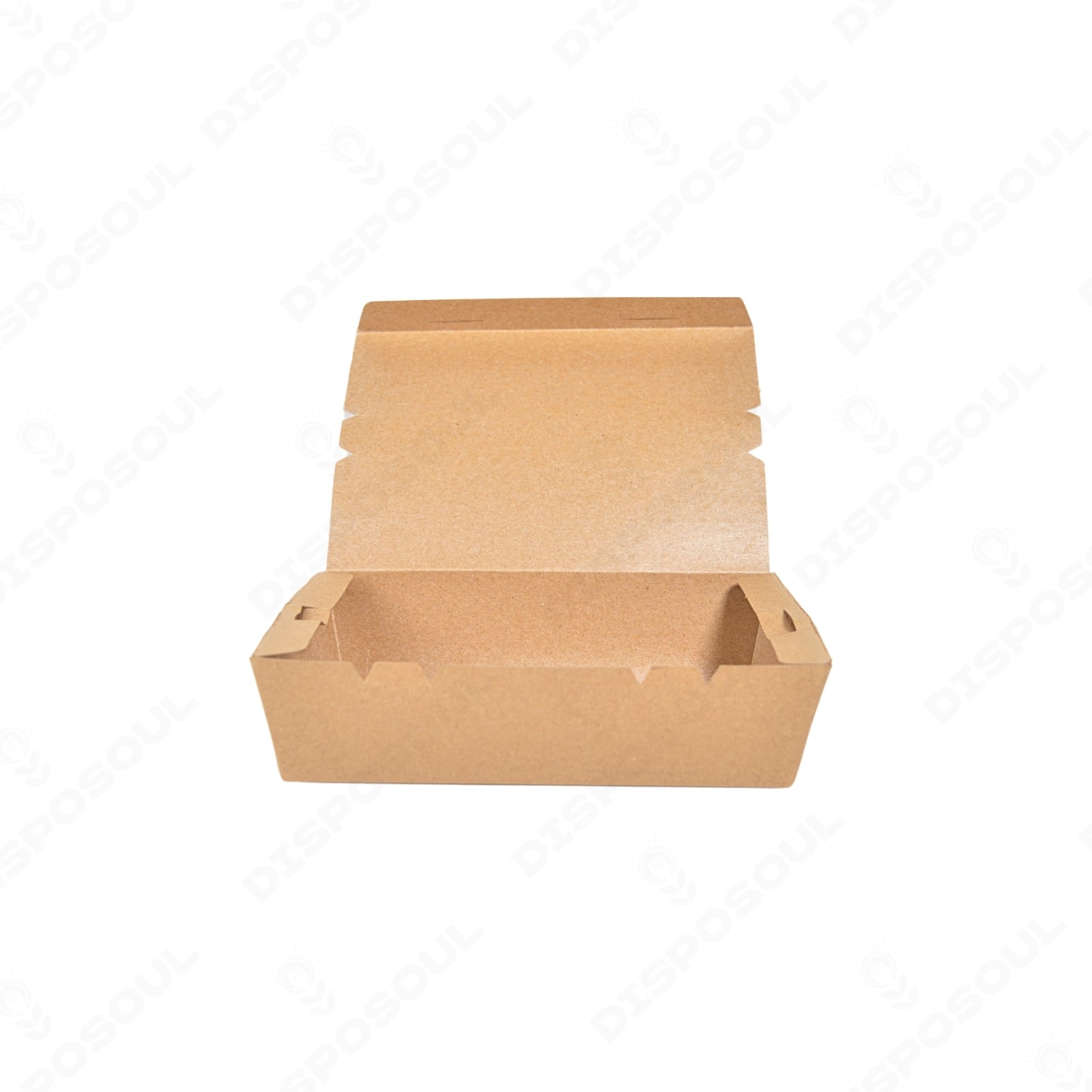 Disposoul PSB Kraft Paper Takeout Lunch Box 1200Ml