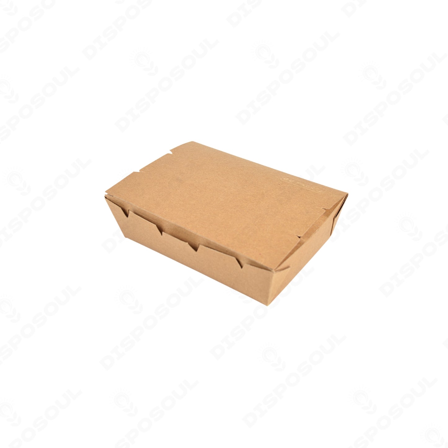 Disposoul PSB Kraft Paper Takeout Lunch Box 1200Ml
