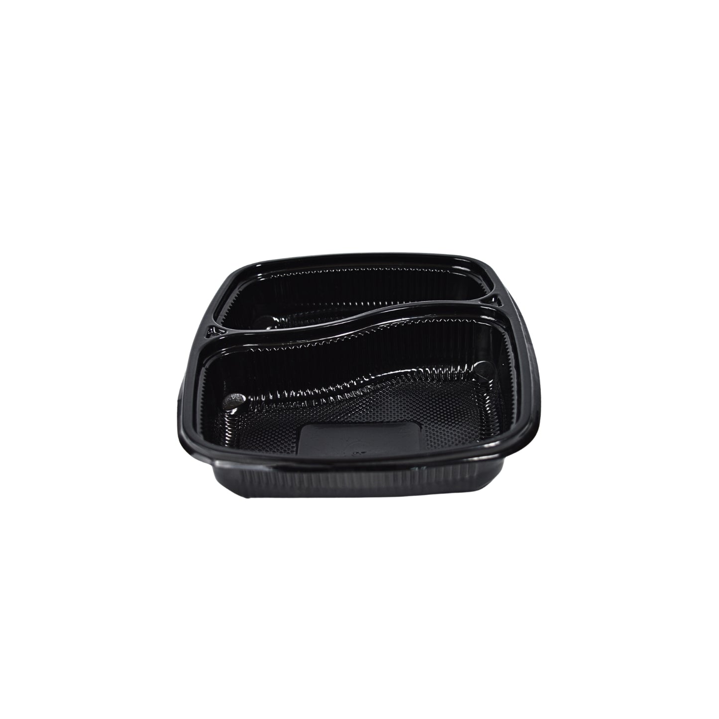Disposoul 2 Compartment Meal Box Tray With Lid