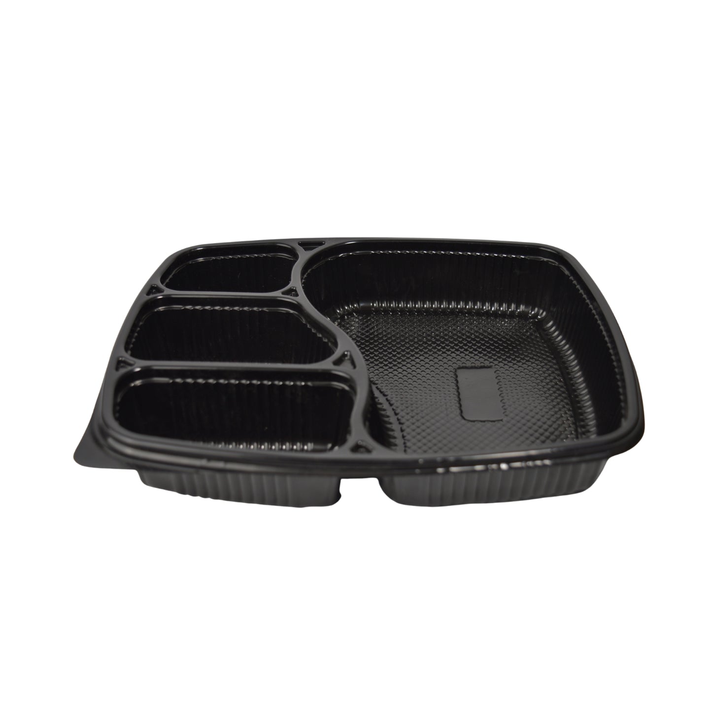 Disposoul 4 Compartment Meal Box Tray with Lid