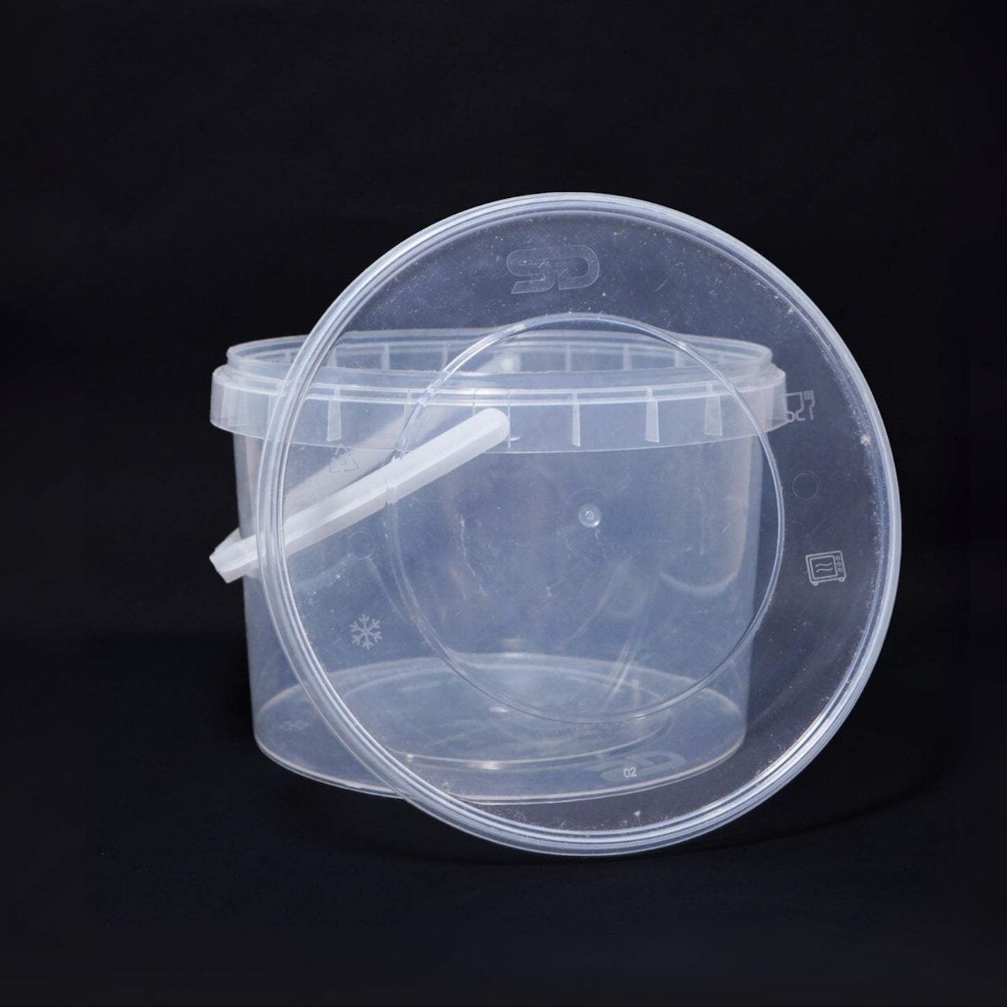 Disposoul Round Bucket Temper Proof Container 3200ml