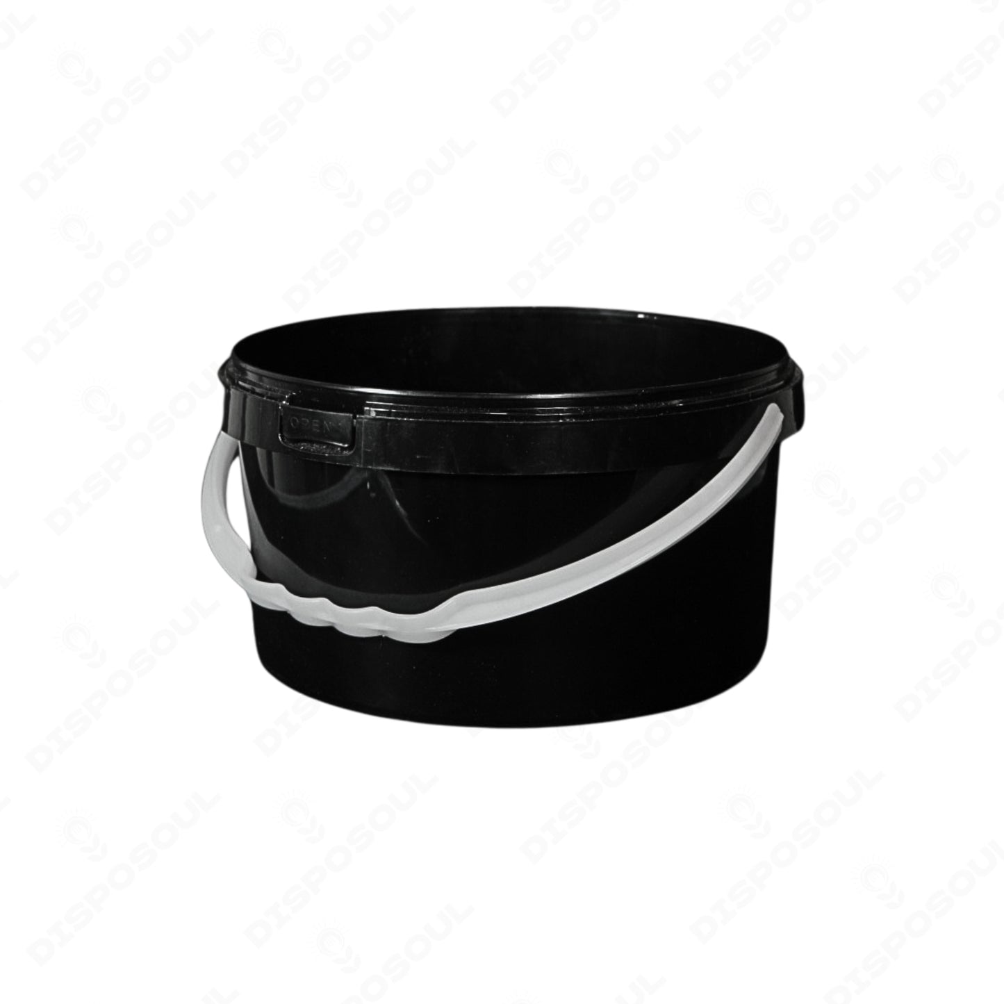 Disposoul Round Bucket Temper Proof Container 2500ml