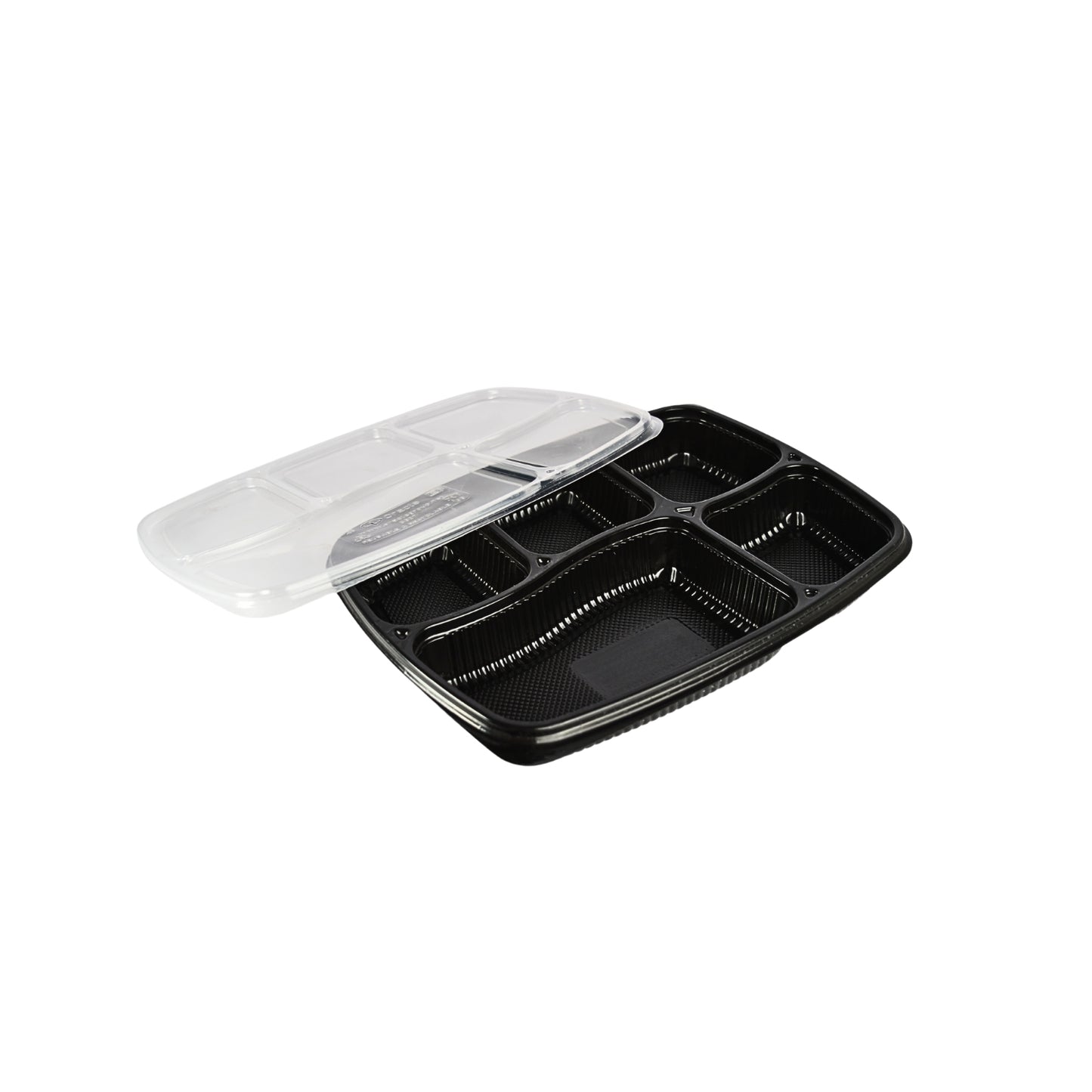 Disposoul 5 Compartment Meal Box XL Tray With Lid