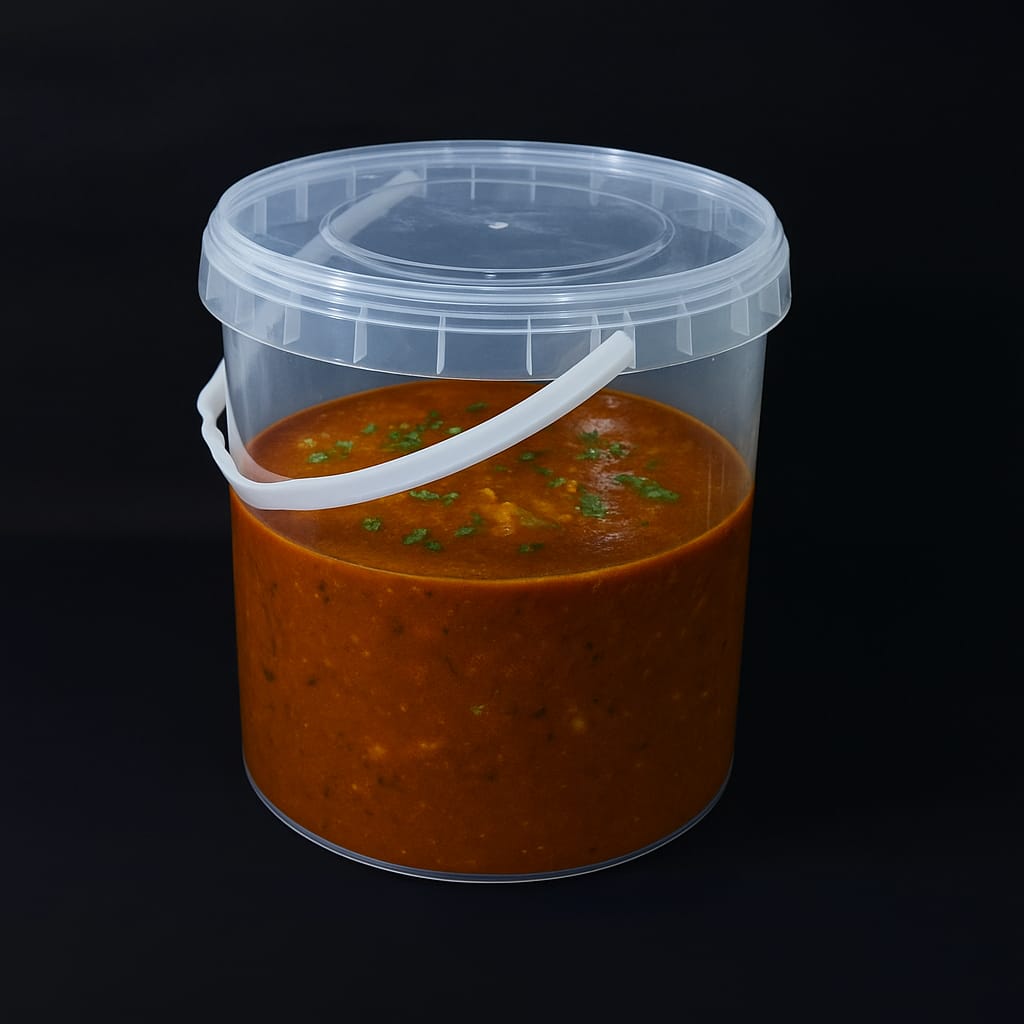 Disposoul Round Bucket Temper Proof Container 4500ml