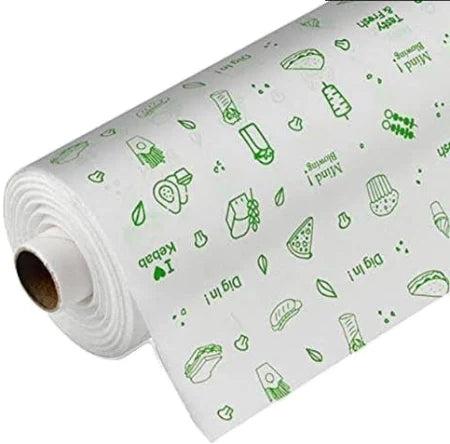 Disposoul 11 inch Butter Paper Roll For Baking, Cooking, Wrapping, Grilling
