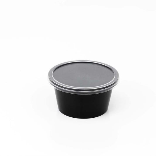 Disposoul Round Food Container With LID 4 Oz 100Ml
