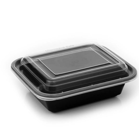 Disposoul Rectangular Container Premium Series RE 12 With LID 360ML