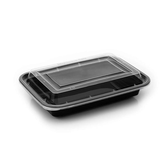 Disposoul Rectangular Container Premium Series RE 16 With LID 480ML