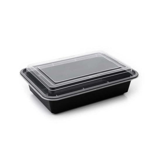 Disposoul Rectangular Container Premium Series RE 38 With LID 1140ML