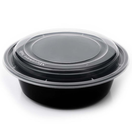 Disposoul Round Food Container Premium Series RO 32 With LID 960ML