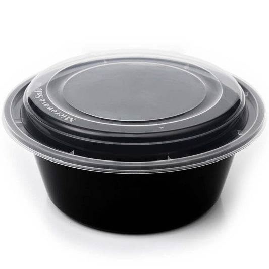 Disposoul Round Food Container Premium Series RO 40 With LID 1200ML