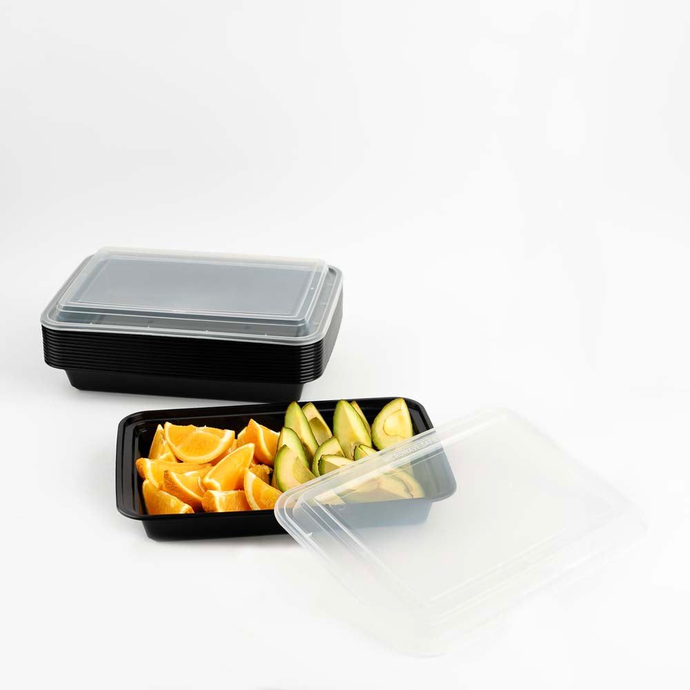 Disposoul Rectangular Container Premium Series RE 58 With LID 1740ML