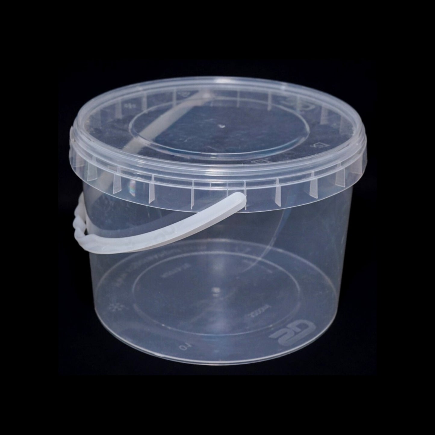 Disposoul Round Bucket Temper Proof Container 3200ml