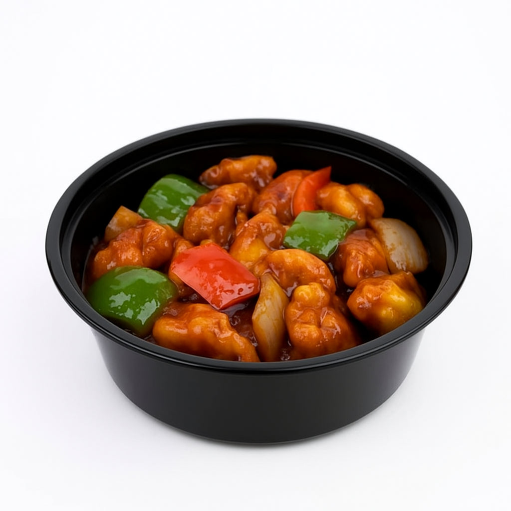 Disposoul Round Food Container Premium Series RO 32 With LID 960ML
